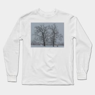 Snowy Trees Long Sleeve T-Shirt